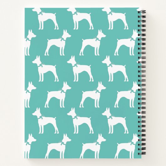 Rat Terrier Dog Puppy Notitieboek (Achterkant)