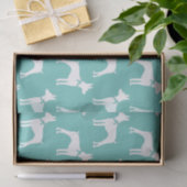 Rat Terrier Dog Puppy Tissuepapier (Geschenk)