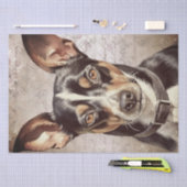 Rat Terrier Dog Tissuepapier (Craft)