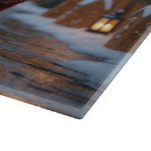 Rat Terrier Dogs Christmas Snow Holiday Snijplank (Hoek)