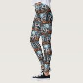 Rat Terrier Halloween griezelig Leggings (Links)