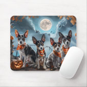 Rat Terrier Halloween Spooky Muismat (Met muis)