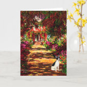 Rat Terrier - Het pad Kaart (Gele Bloem)