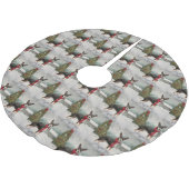 Rat Terrier Hond in Sneeuw Kerstmis Kerstboom Rok (Gekanteld)