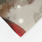 Rat Terrier Hond Kerstfeest Fleece Deken (Hoek)