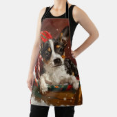 Rat Terrier Hond Kerstfeest Schort (Insitu)