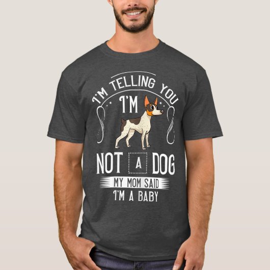 Rat Terriër Hond Puppies Eigenaar Lover _19 T-shirt (Voorkant)