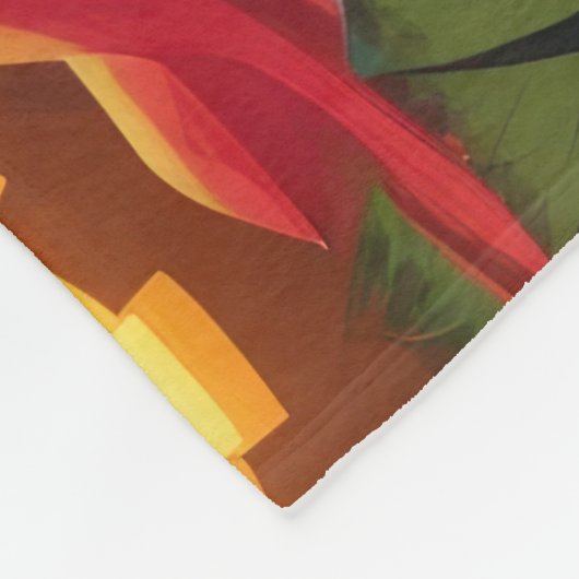 Rat Terrier Honden Pompoen Halloween Grappig Fleece Deken (Hoek)