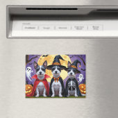 Rat Terrier Honden Pompoen Halloween Grappig Magneet (Insitu (Vaatwasser))