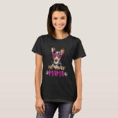 Rat Terrier Hondenras Mama Schattigee puppy moeder T-shirt (Voorkant volledig)