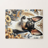  Rat Terrier Illustratie Legpuzzel (Horizontaal)