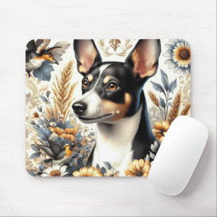 Rat Terrier Illustratie Muismat