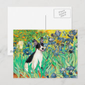 Rat Terrier - Irises Briefkaart (Voorkant / Achterkant)