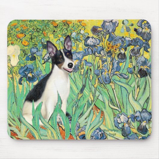 Rat Terrier - Irises Muismat (Voorkant)