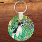 Rat Terrier - Irissen Sleutelhanger (Voorkant)