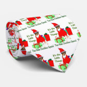Rat Terrier-kerstcadeautjes Stropdas (Opgerold)