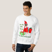 Rat Terrier-kerstcadeautjes Trui (Voorkant volledig)