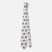 Rat Terrier Kerstkrans Feestelijke Pup Stropdas (Voorkant)