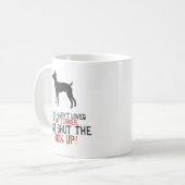 Rat Terrier Koffiemok (Voorkant links)