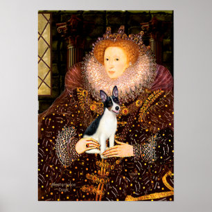 Rat Terrier - Koningin Poster