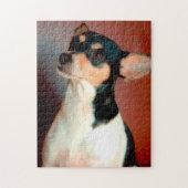 Rat Terrier Legpuzzel (Verticaal)