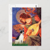 Rat Terrier - Mandolin Angel Briefkaart (Voorkant / Achterkant)