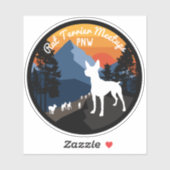 Rat terrier meetups sticker - officieel (Vel)