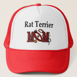 Rat Terrier MOM Gifts Trucker Pet