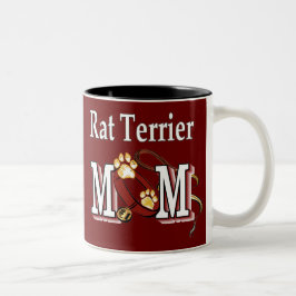 Rat Terrier MOM Gifts Tweekleurige Koffiemok