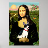 Rat Terrier - Mona Lisa Poster (Voorkant)