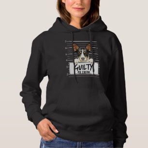 Rat Terrier Mugshot Schuldig Hond Hoodie