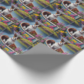 Rat Terrier op een peddel: Een Schilderachtig avon Cadeaupapier (Hoek)