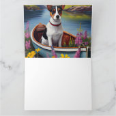 Rat Terrier op een peddel: Een Schilderachtig avon Kaart (Binnen)