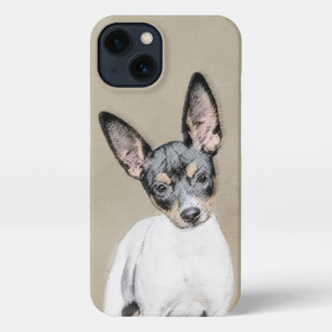 Rat Terrier Painting - Cute Original Dog Art iPhone 13 Hoesje