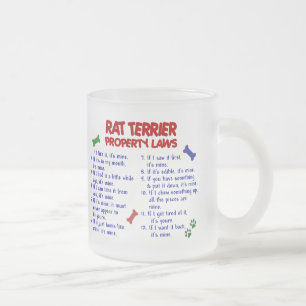 RAT TERRIER Property Wetten 2 Matglas Koffiemok