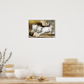Rat Terrier Puppies -  Fine Art Poster (Keuken)