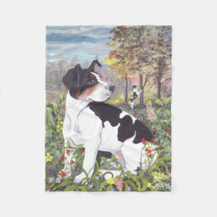 Rat Terrier Puppy Dreamweaver Fleece Blanket
