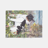 Rat Terrier Puppy Dreamweaver Fleece Blanket Deken (Voorkant (Horizontaal))