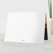 Rat Terrier Puppy Herfstpracht Pompoen Kaart (Achterkant)