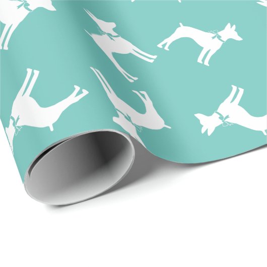 Rat Terrier Puppy Hond Cadeaupapier (Rol Hoek)