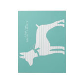 Rat Terrier Puppy Hond Notitieblok (Linkerzijde)