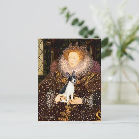 Rat Terrier - Queen Briefkaart (Staand voorkant)