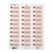 Rat Terrier Return Address Labels (Full Sheet)