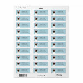 Rat Terrier Return Address Labels (Full Sheet)