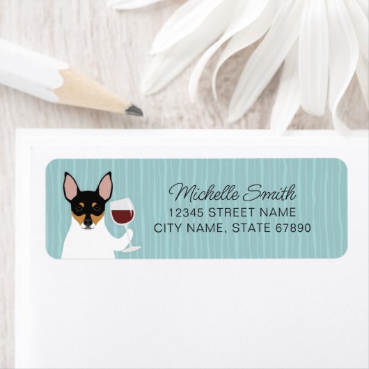 Rat Terrier Return Address Labels (Insitu)