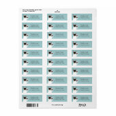 Rat Terrier Return Address Labels (Full Sheet)