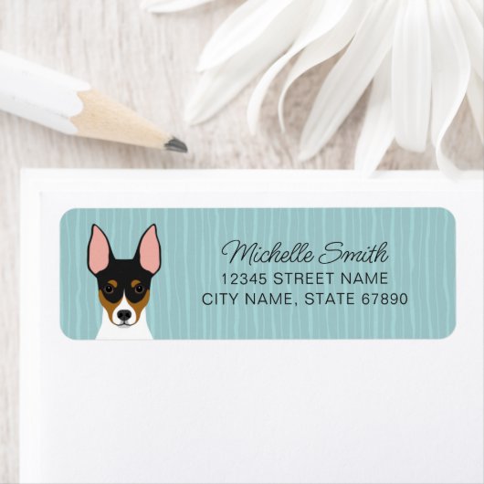 Rat Terrier Return Address Labels (Insitu)