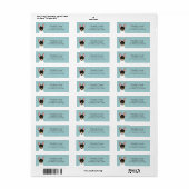 Rat Terrier Return Address Labels (Full Sheet)