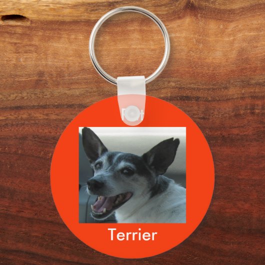 Rat Terrier Sleutelhanger (Voorkant)