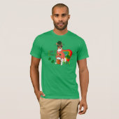 Rat Terrier St Patricks T-shirt (Voorkant volledig)